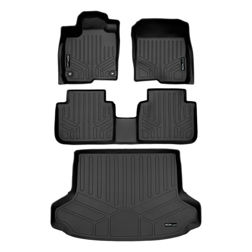 SMARTLINER 3 Rows Custom Fit Floor Liners Compatible with 2025 - 2025 Acura ADX (Gasoline | Not for models with subwoofer in cargo area) SA0621/B0621/D0621 - view 2