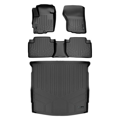 SMARTLINER 3 Rows Custom Fit Floor Liners Compatible with 2014 - 2020 Mitsubishi Outlander (Gasoline) SA0355/B0355/D0355 - view 2