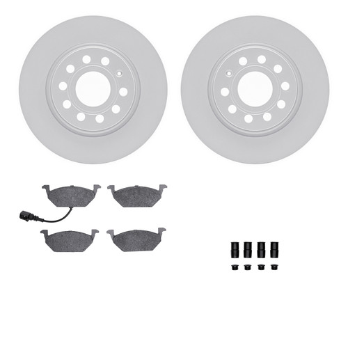 Disc Brake Kit DFC 4612-74028 fits 2007 VW Bora