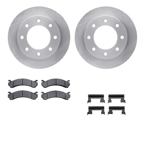 Dynamic Friction Company Disc Brake Kit 6512-48252