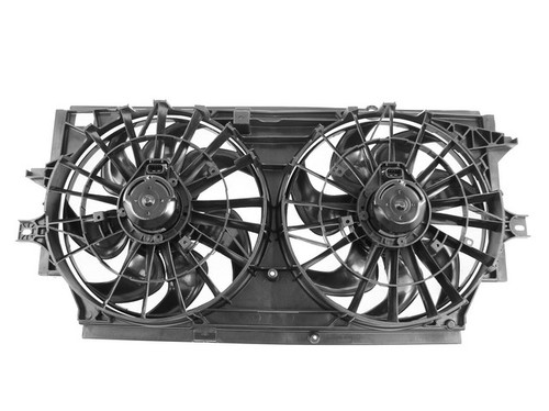 Agility Autoparts Dual Radiator and Condenser Fan Assembly 6012106