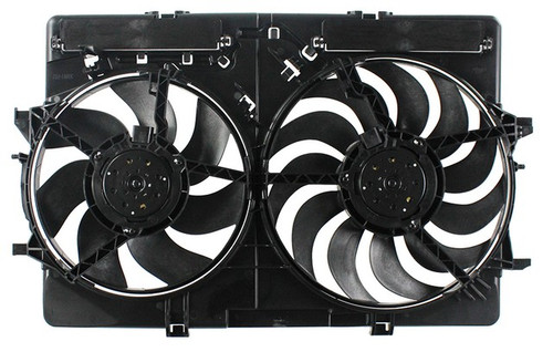 Agility Autoparts Dual Radiator and Condenser Fan Assembly 6010348 - view 2