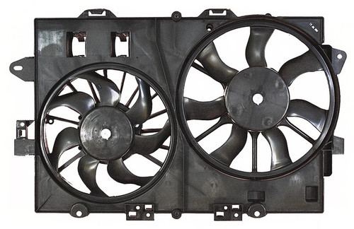 Agility Autoparts Dual Radiator and Condenser Fan Assembly 6010020