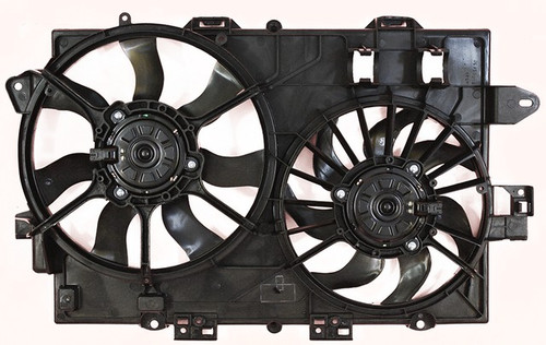 Agility Autoparts Dual Radiator and Condenser Fan Assembly 6010020 - view 2