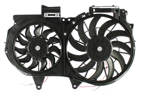 Agility Autoparts Dual Radiator and Condenser Fan Assembly P/N:6010051