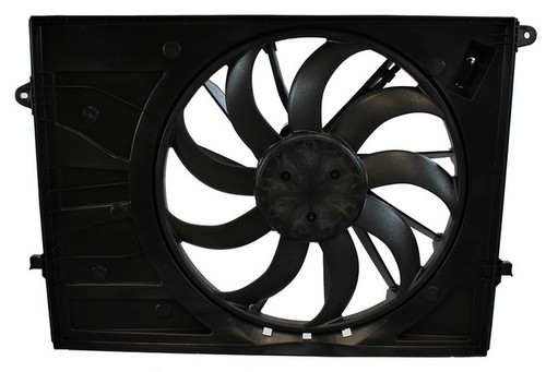 Agility Autoparts Dual Radiator and Condenser Fan Assembly 6010464