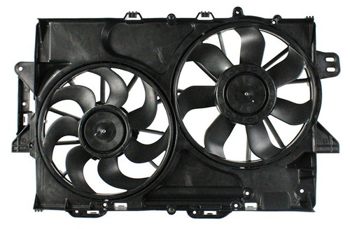 Agility Autoparts Dual Radiator and Condenser Fan Assembly 6010389