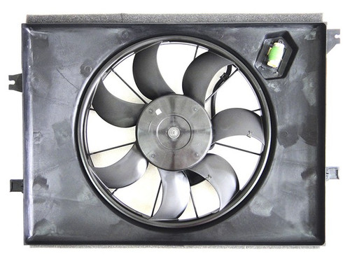 Agility Autoparts Dual Radiator and Condenser Fan Assembly 6010076
