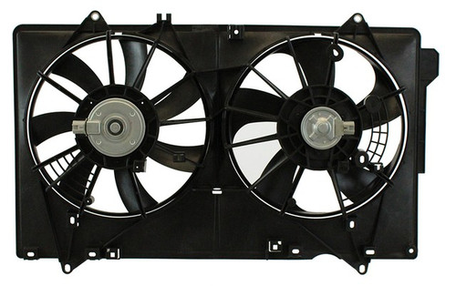Agility Autoparts Dual Radiator and Condenser Fan Assembly 6010502 - view 2