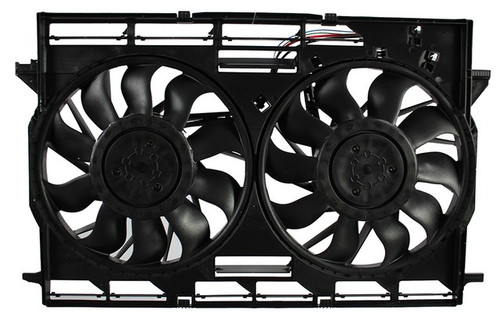 Agility Autoparts Dual Radiator and Condenser Fan Assembly 6010489