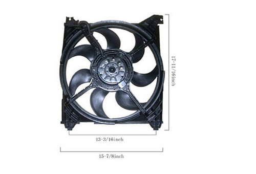 Agility Autoparts Engine Cooling Fan Assembly 6020110 - view 2
