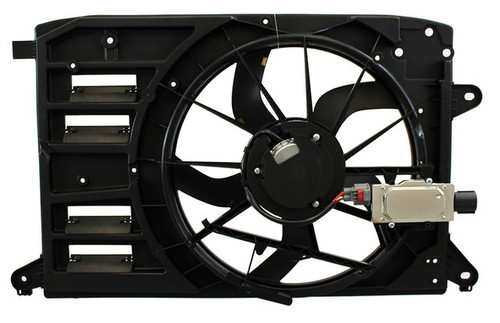 Agility Autoparts Dual Radiator and Condenser Fan Assembly 6010437 - view 2