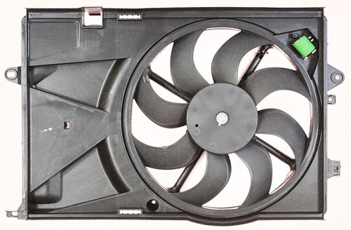 Agility Autoparts Dual Radiator and Condenser Fan Assembly P/N:6010007
