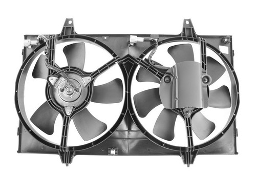 Agility Autoparts Dual Radiator and Condenser Fan Assembly 6029130