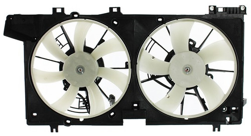Agility Autoparts Dual Radiator and Condenser Fan Assembly P/N:6010322