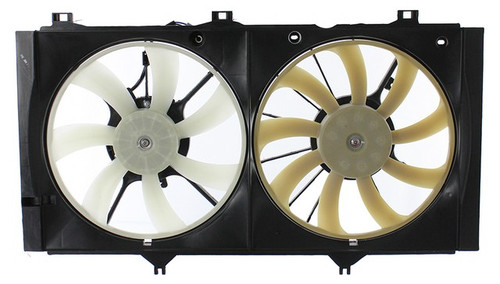 Agility Autoparts Dual Radiator and Condenser Fan Assembly 6010195