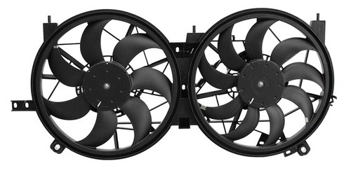 Agility Autoparts Dual Radiator and Condenser Fan Assembly 6010460
