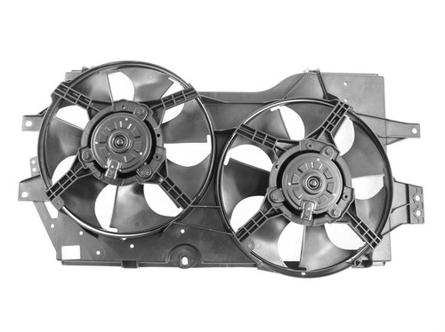Agility Autoparts Dual Radiator and Condenser Fan Assembly 6017103