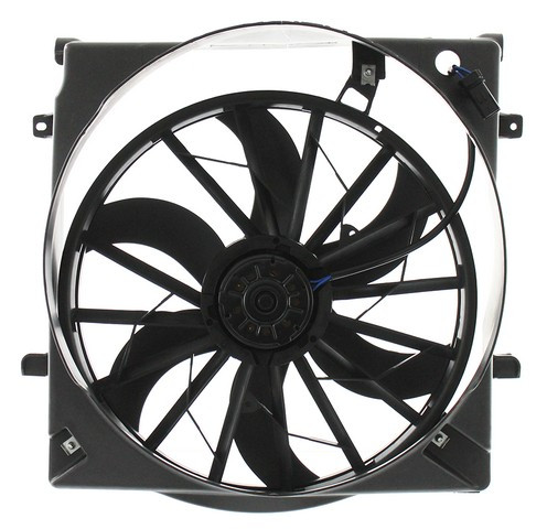 Agility Autoparts Dual Radiator and Condenser Fan Assembly P/N:6010282