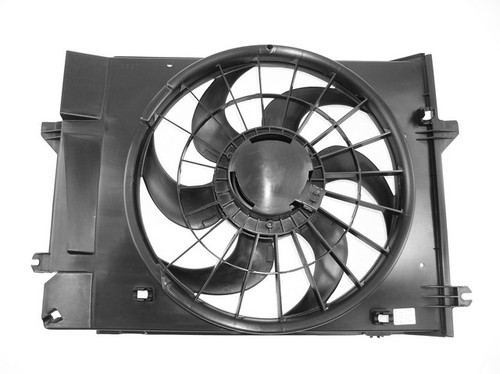 Agility Autoparts Dual Radiator and Condenser Fan Assembly 6029136