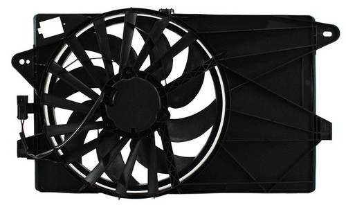Agility Autoparts Dual Radiator and Condenser Fan Assembly 6010396 - view 2