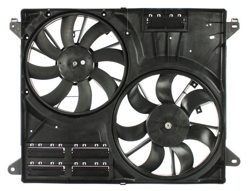 Agility Autoparts Dual Radiator and Condenser Fan Assembly 6010285