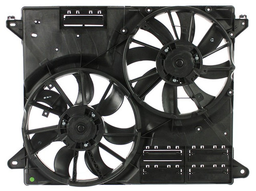 Agility Autoparts Dual Radiator and Condenser Fan Assembly 6010285 - view 2