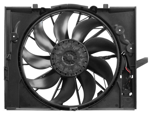 Agility Autoparts Dual Radiator and Condenser Fan Assembly 6010183