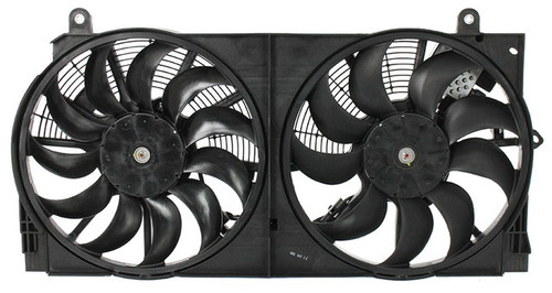 Agility Autoparts Dual Radiator and Condenser Fan Assembly P/N:6010324