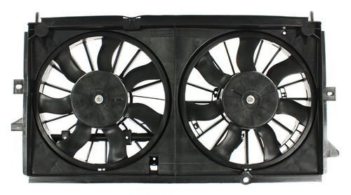 Agility Autoparts Dual Radiator and Condenser Fan Assembly 6010047 - view 2
