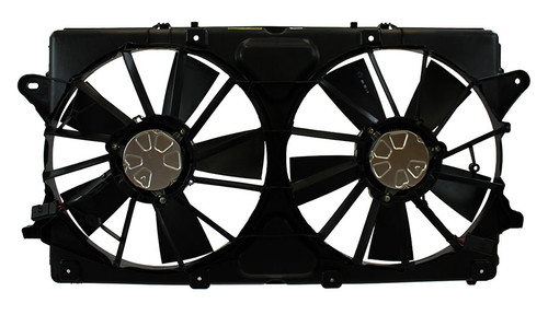 Agility Autoparts Dual Radiator and Condenser Fan Assembly 6010556 - view 2
