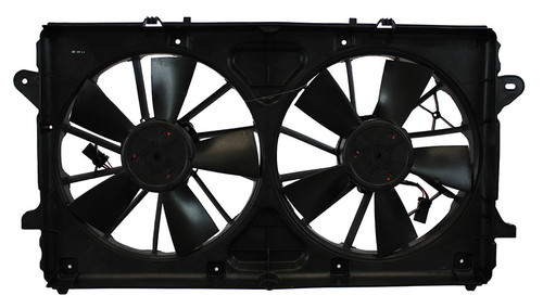 Agility Autoparts Dual Radiator and Condenser Fan Assembly 6010505