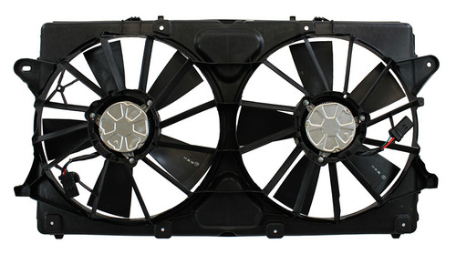 Agility Autoparts Dual Radiator and Condenser Fan Assembly 6010505 - view 2