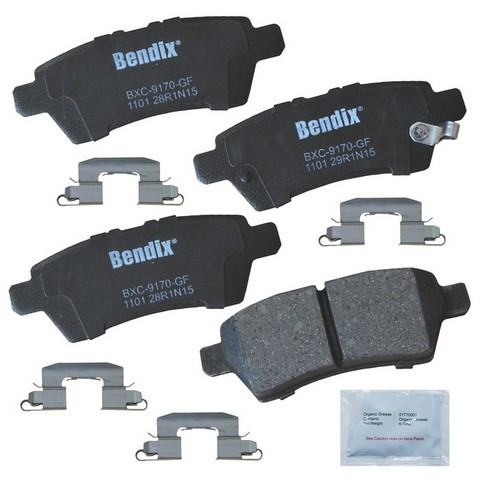 BENDIX PRIORITY 1 Disc Brake Pad Set CFC1101