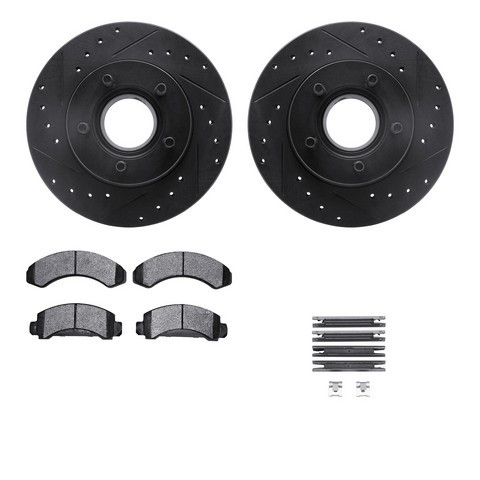 Dynamic Friction Company Disc Brake Kit 8512-54057