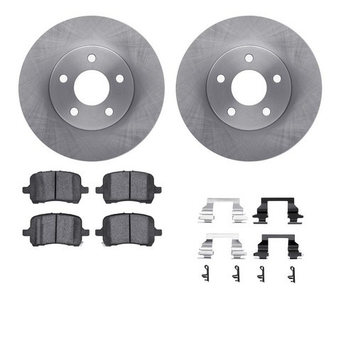 Dynamic Friction Company Disc Brake Kit 6512-47185
