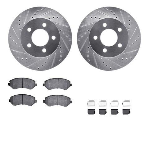 Dynamic Friction Company Disc Brake Kit 7512-42021