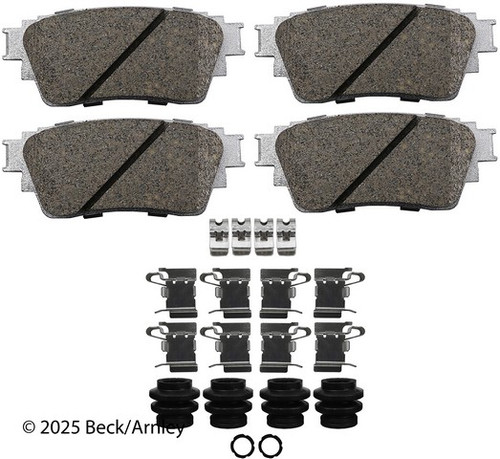 Beck/Arnley Disc Brake Pad Set P/N:085-7112