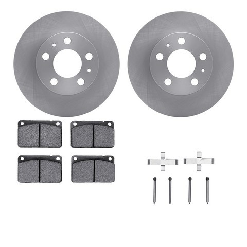 Dynamic Friction Company Disc Brake Kit 6512-27118