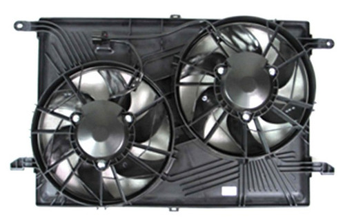 Agility Autoparts Dual Radiator and Condenser Fan Assembly P/N:6016152