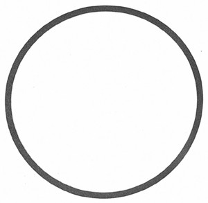 MAHLE Axle Housing Cover Gasket P37830 - view 2