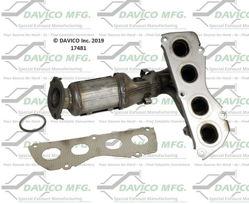 Davico Mfg Catalytic Converter 17481