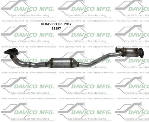 Davico Mfg Catalytic Converter-Direct Fit