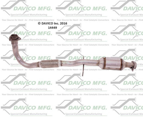 Davico Mfg Catalytic Converter-Direct Fit