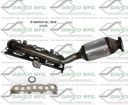 Davico Mfg Catalytic Converter-Direct Fit