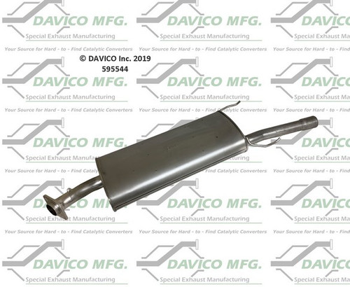 Davico Mfg Exhaust Muffler Assembly