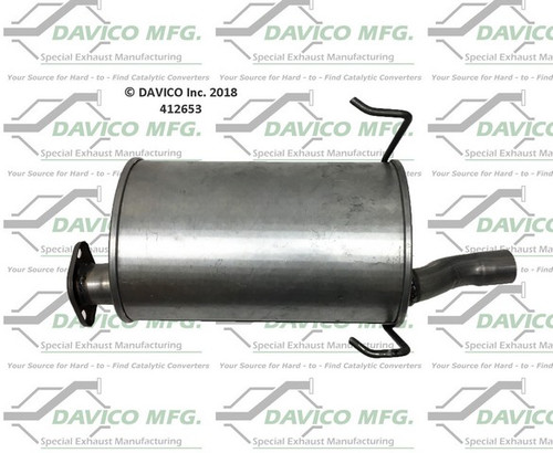 Davico Mfg Exhaust Muffler 412653