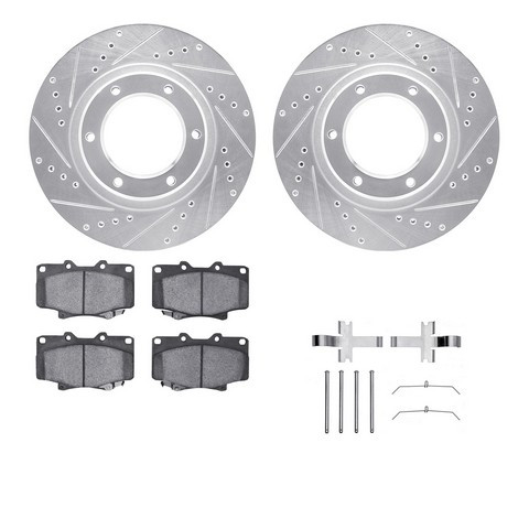 Dynamic Friction Company Disc Brake Kit 7512-76088