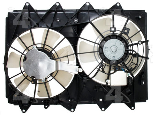 Four Seasons Dual Radiator and Condenser Fan Assembly