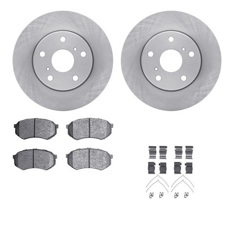 Dynamic Friction Company Disc Brake Kit 6512-76130